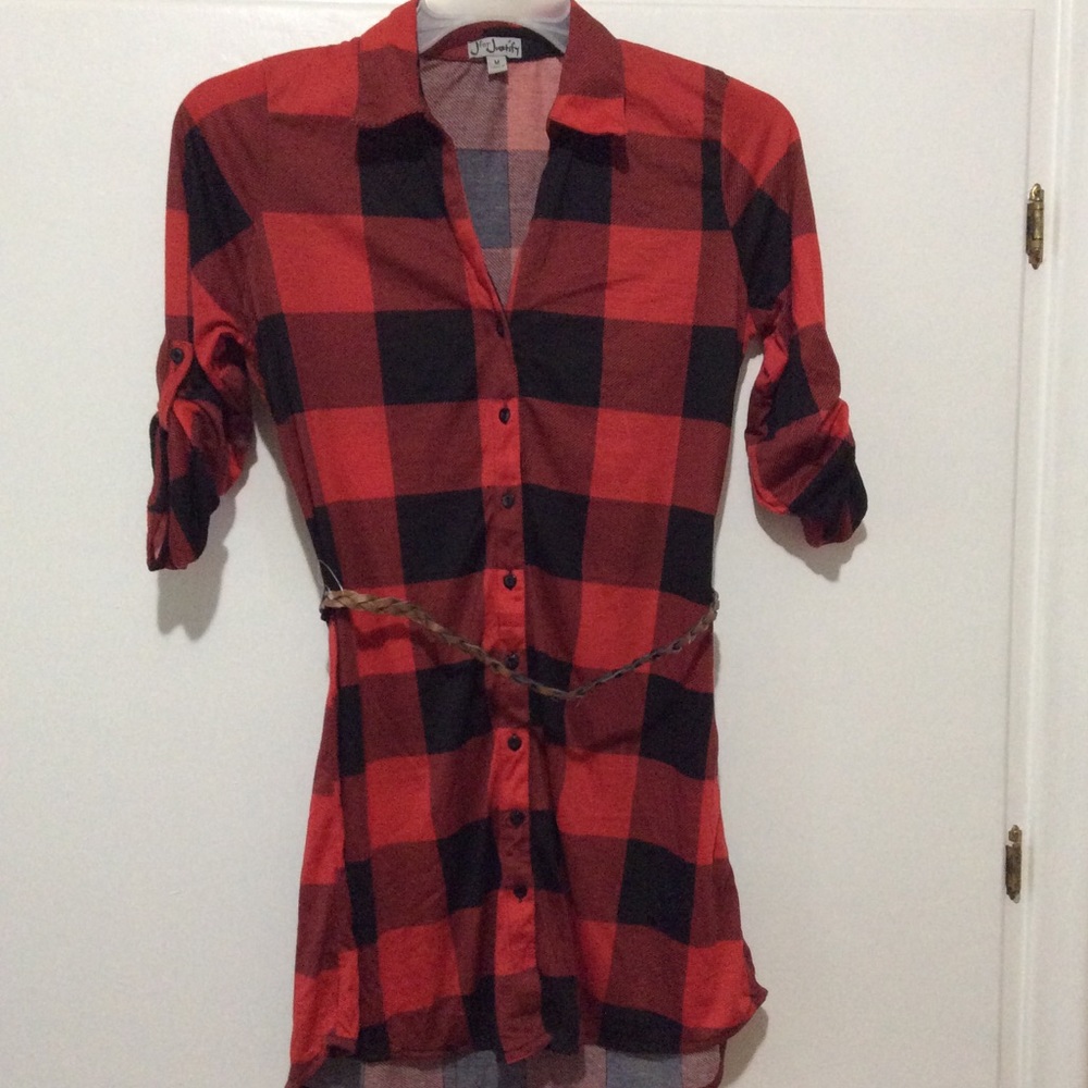 ~!!PRICE DROP!!~ Plaid Button Down Dress
